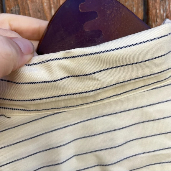 DENVER HAYES Never Iron Men’s Button Down Long Sleeve Shirt Large - Picture 13 of 13